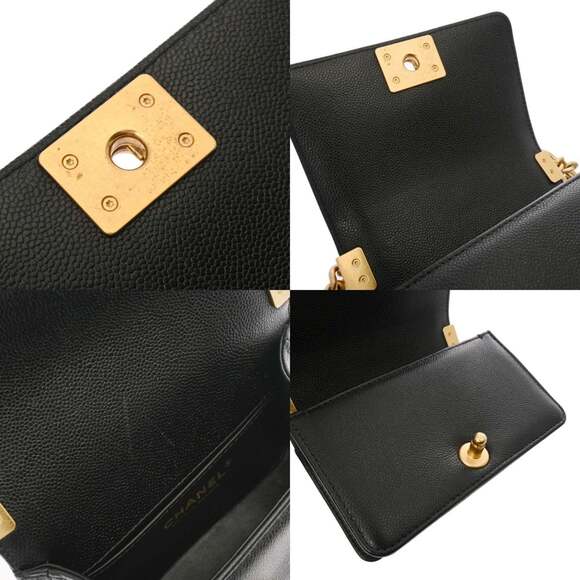 CHANEL Authentic Black Caviar Leather Wallet - Picture 10 of 11